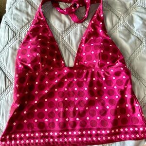 Perry Ellis stunning swimwear 10 plum tankini